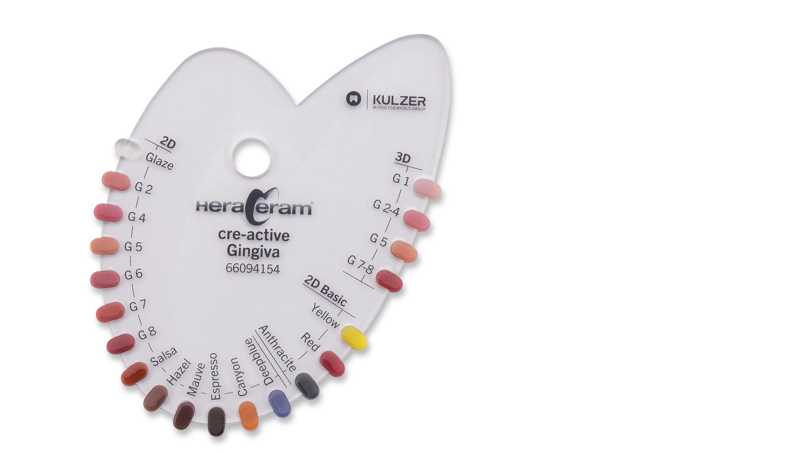 HeraCeram cre-active Shade Guide Gingiva